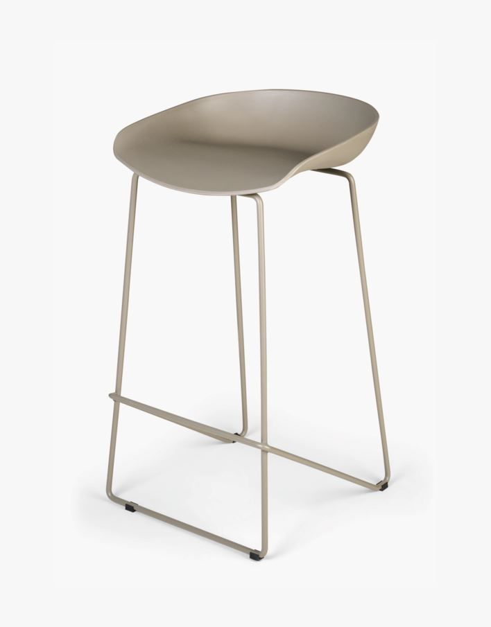 Baarijakkara harmaanruskea - 44x43x79 cm harmaanruskea - 1