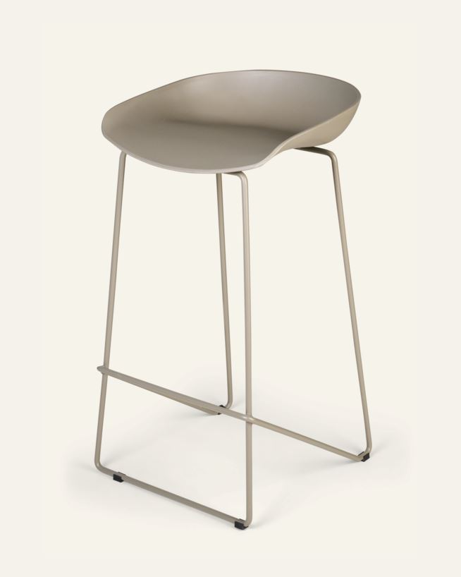 Baarijakkara harmaanruskea - 44x43x79 cm harmaanruskea - 1