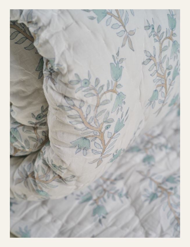 Päiväpeitto vaaleansininen - 2