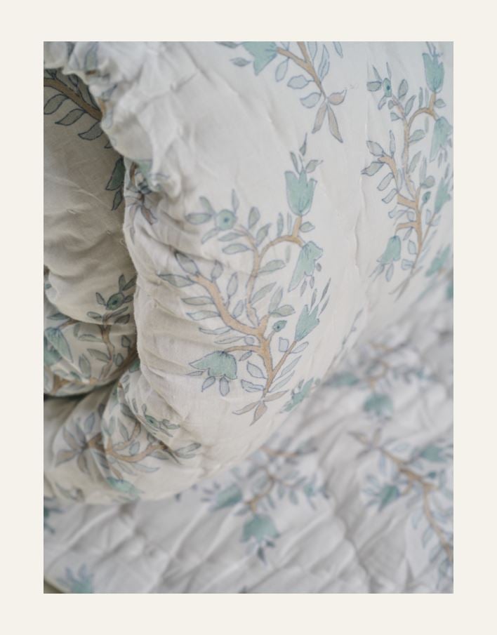 Päiväpeitto vaaleansininen - 2