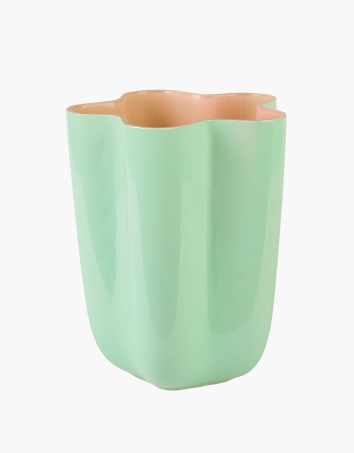 Maljakko mintunvihreä - 15x15x19,5 cm mintunvihreä - 1