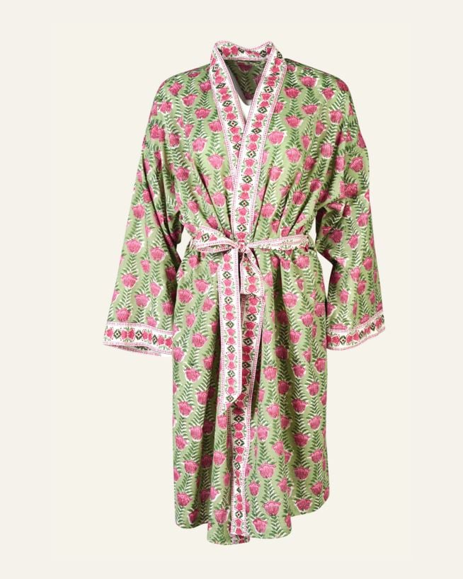 Kimono moniväri/vihreä - one size moniväri/vihreä - 1