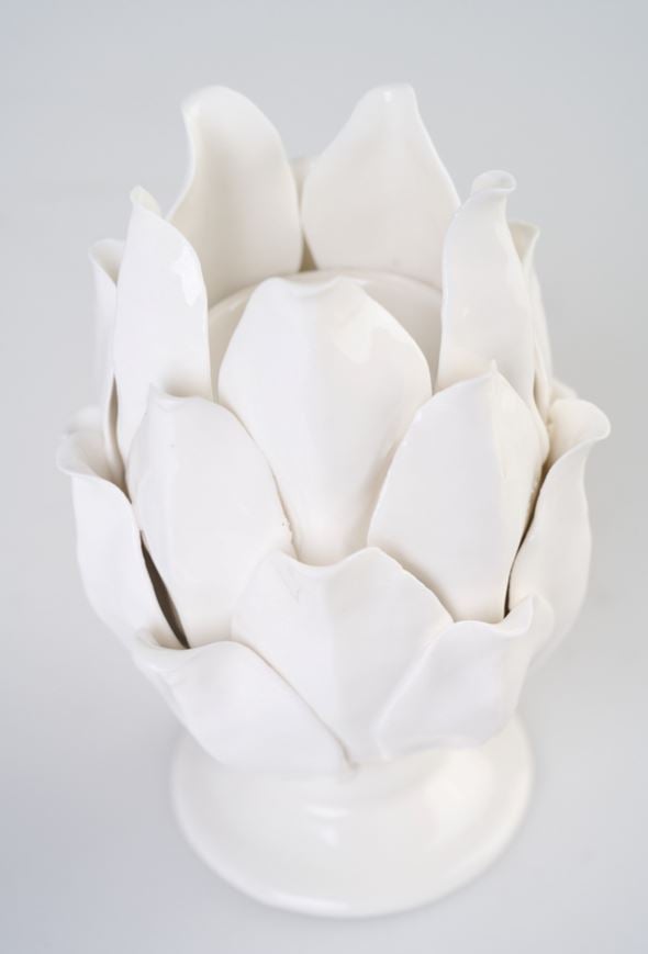 Kynttilälyhty valkoinen - 2