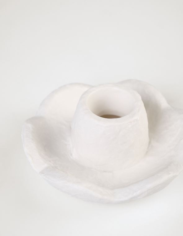 Kynttilänjalka valkoinen - 2