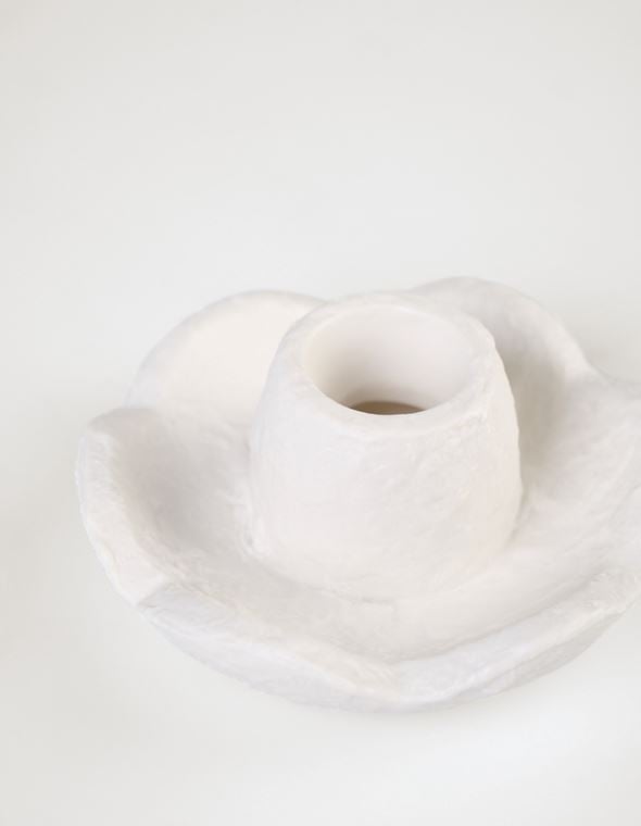 Kynttilänjalka valkoinen - 2