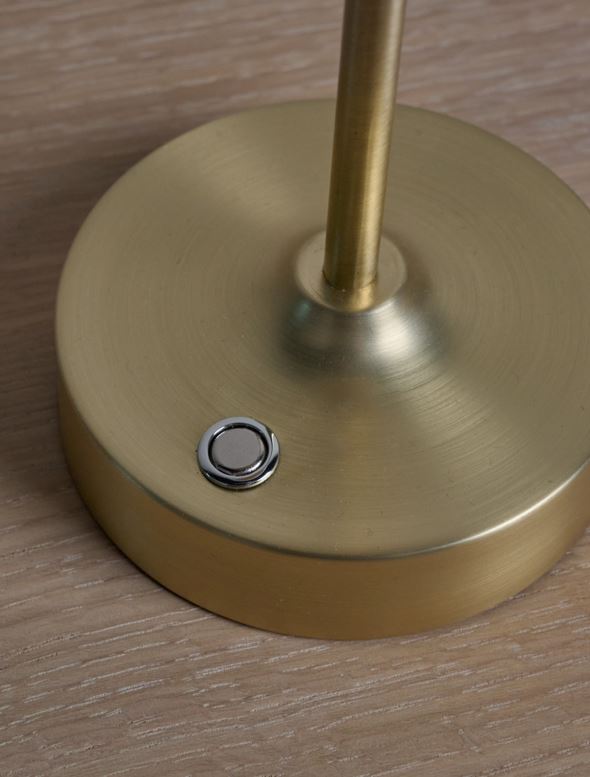 Ladattava pöytävalaisin messinki - 5