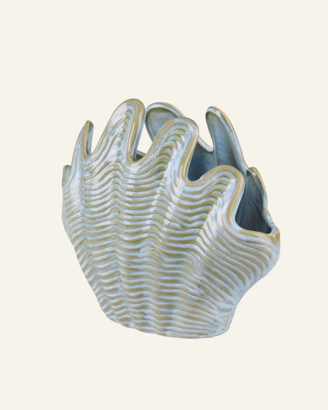 Maljakko moniväri/sininen - 24,5x14x21,5 cm moniväri/sininen - 1