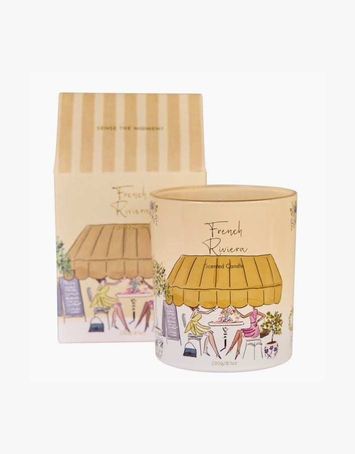 Tuoksukynttilä moniväri/keltainen - 230 g moniväri/keltainen - 1