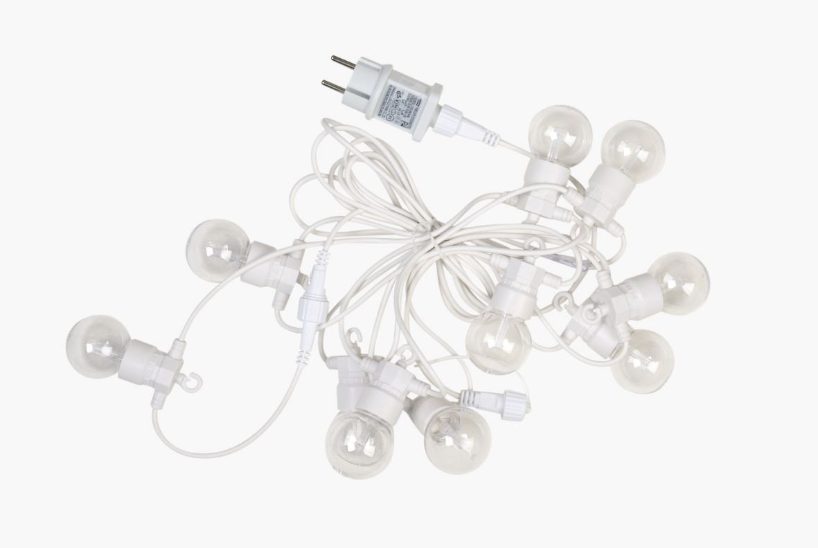 Led-valosarja valkoinen - 570 cm valkoinen - 1