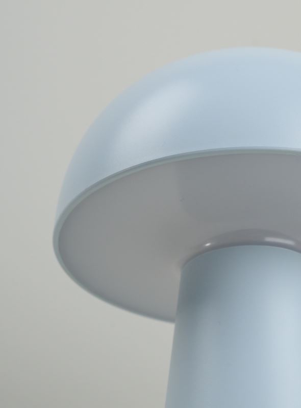 Ladattava pöytävalaisin vaaleansininen - 4