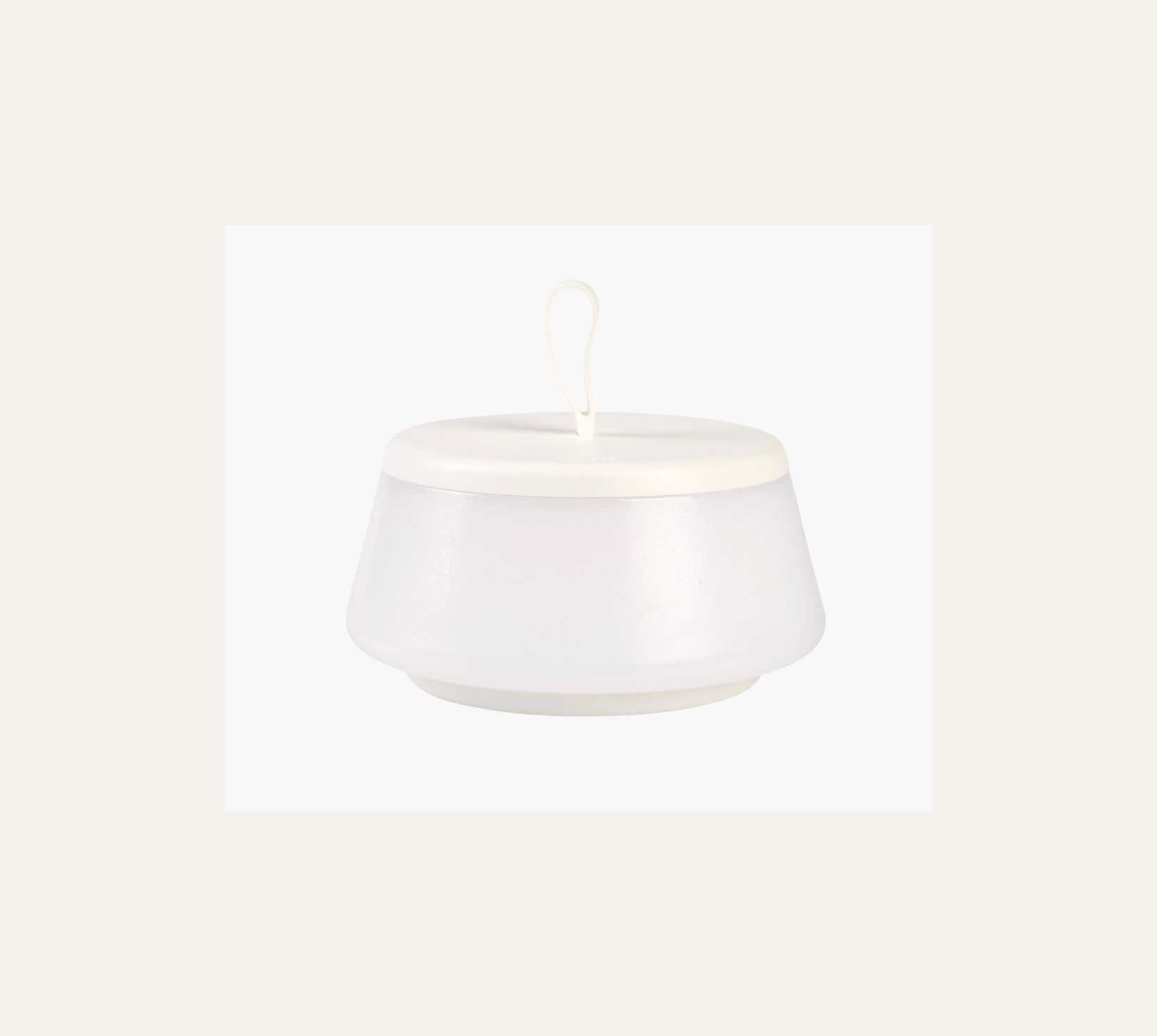 Ladattava pöytävalaisin valkoinen - 4