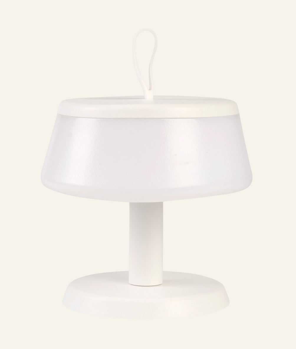 Ladattava pöytävalaisin valkoinen - 3