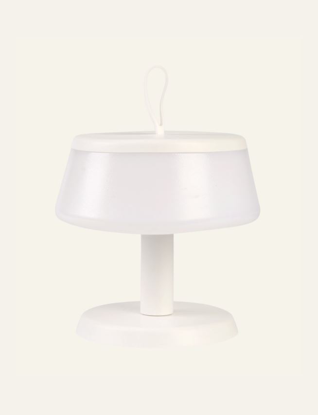 Ladattava pöytävalaisin valkoinen - 4