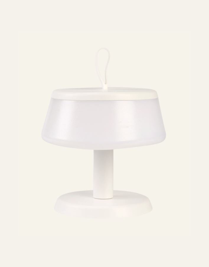 Ladattava pöytävalaisin valkoinen - 4