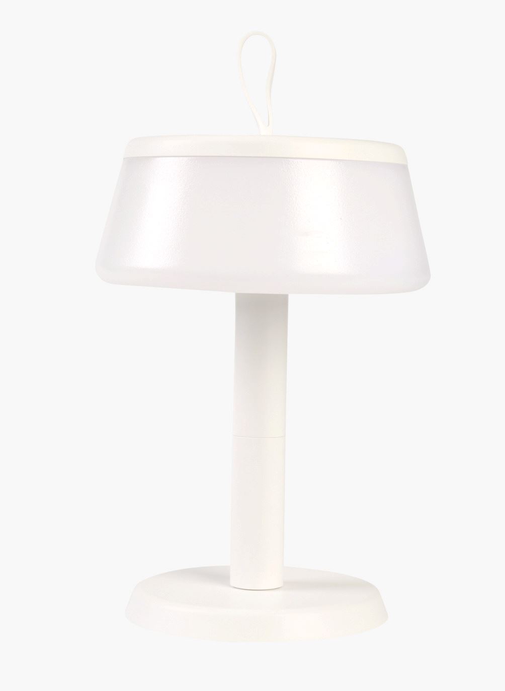 Ladattava pöytävalaisin valkoinen - 22,9 cm ø14,2 valkoinen - 1