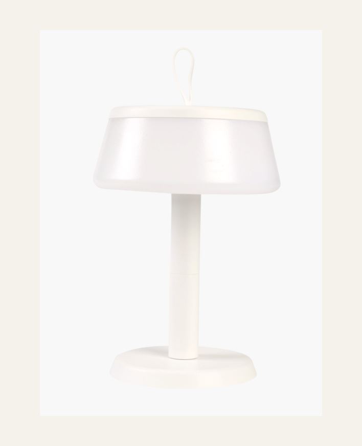 Ladattava pöytävalaisin valkoinen - 22,9 cm ø14,2 valkoinen - 1