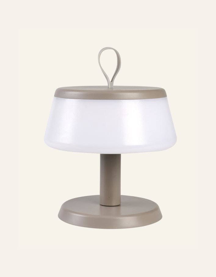 Ladattava pöytävalaisin harmaanruskea - 4