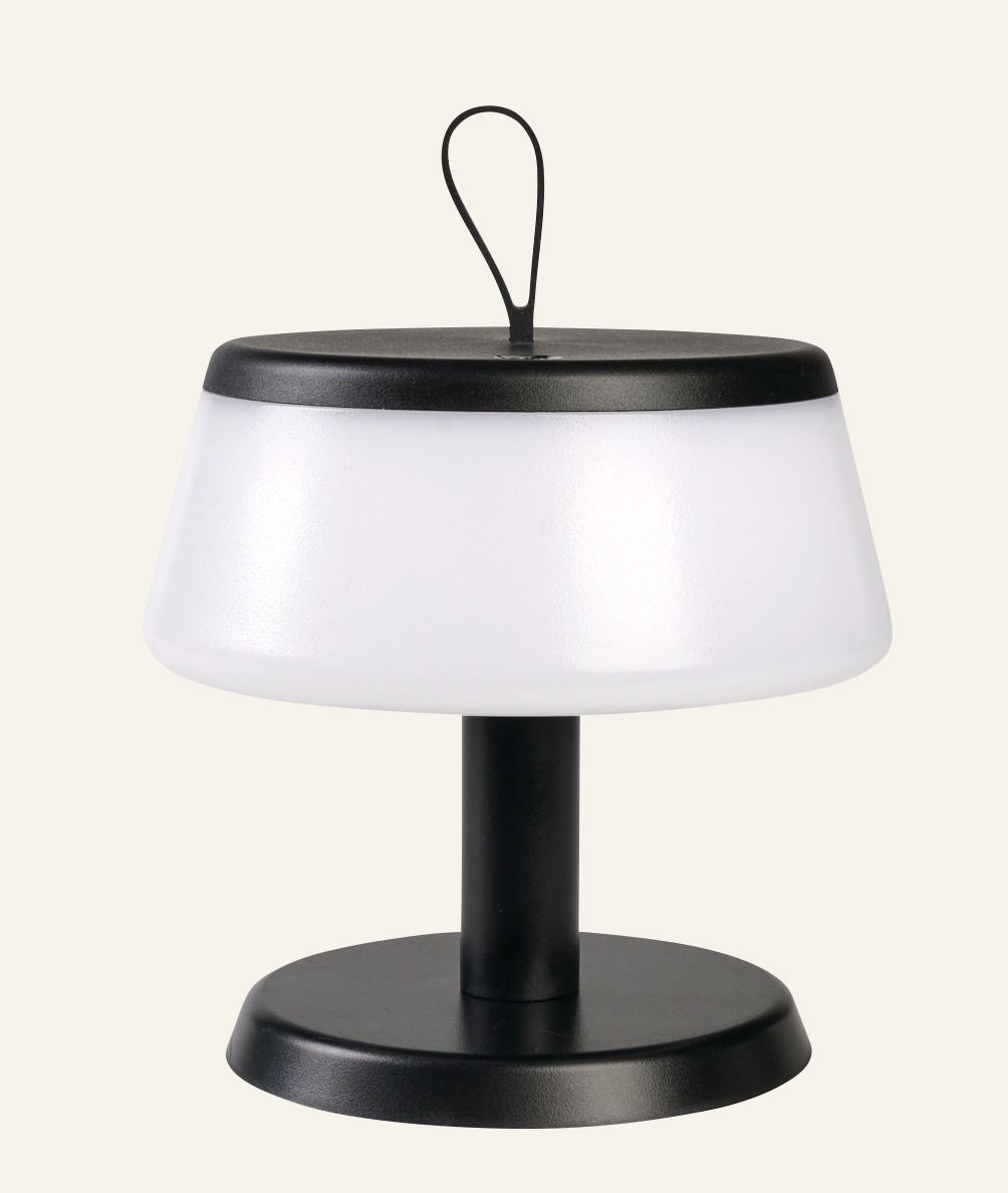Ladattava pöytävalaisin musta - 3