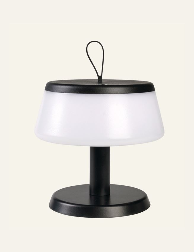 Ladattava pöytävalaisin musta - 3