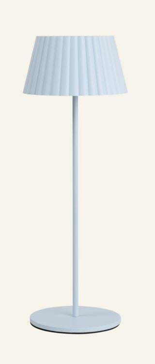 Nymera Ladattava pöytävalaisin vaaleansininen