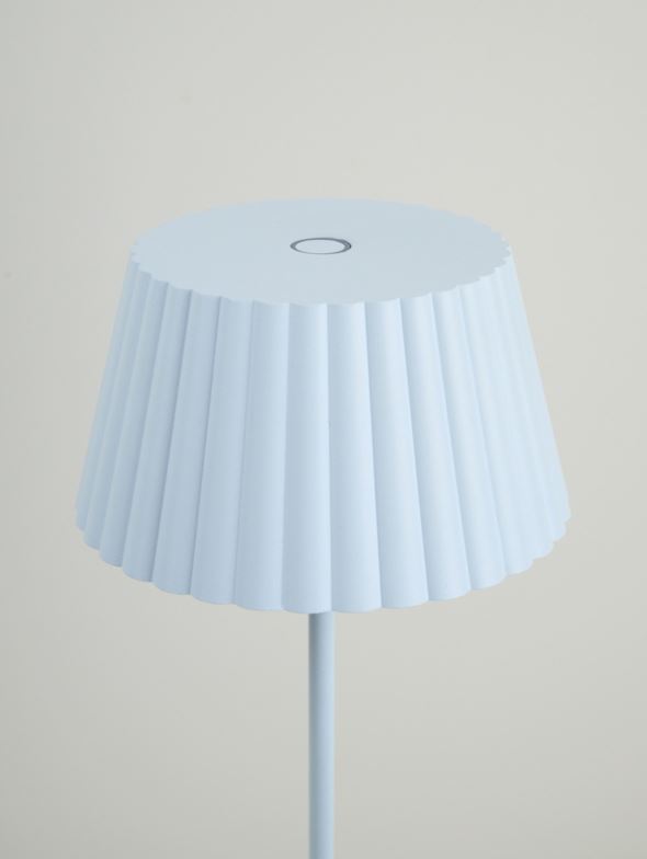 Ladattava pöytävalaisin vaaleansininen - 6