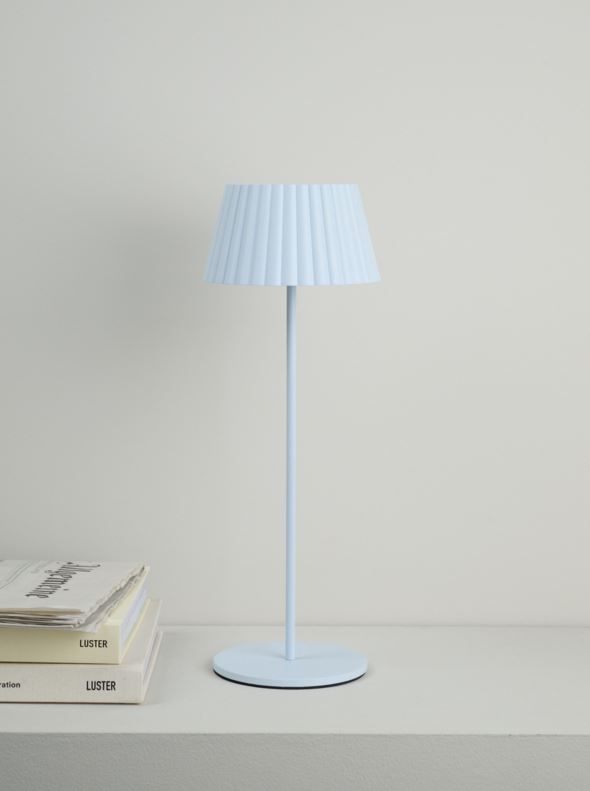 Ladattava pöytävalaisin vaaleansininen - 3