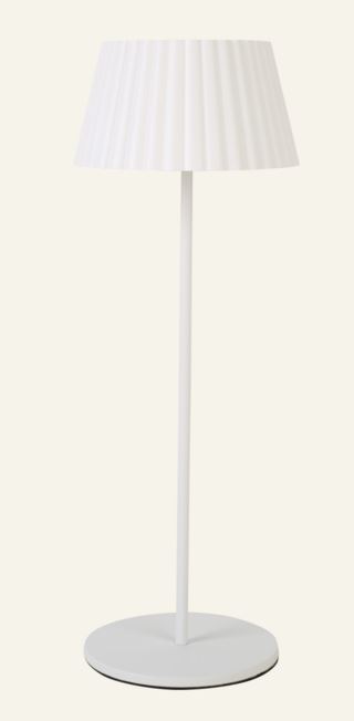 Nymera Ladattava pöytävalaisin valkoinen