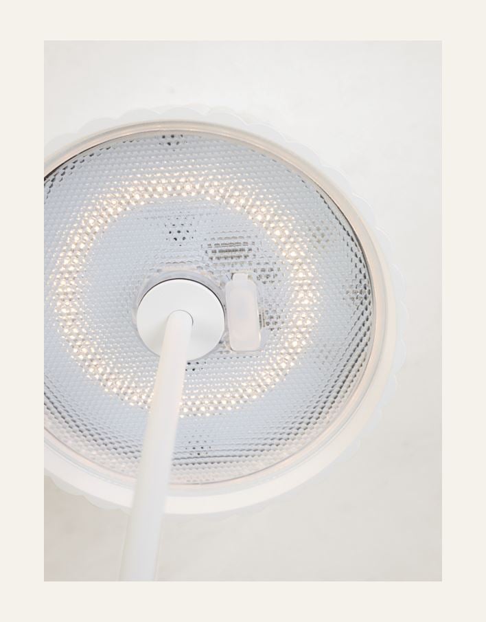 Ladattava pöytävalaisin valkoinen - 3