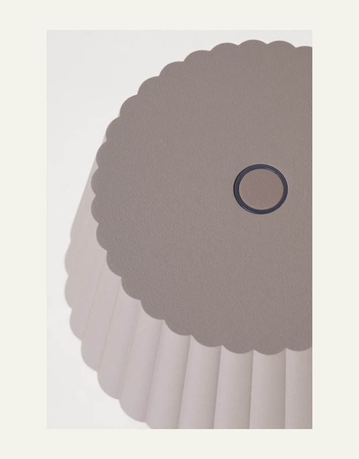 Ladattava pöytävalaisin harmaanruskea - 3