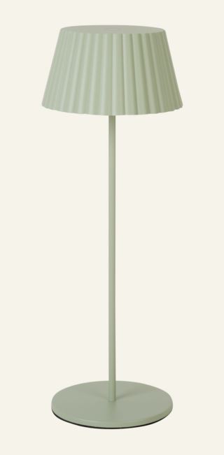 Nymera Ladattava pöytävalaisin vaaleanvihreä