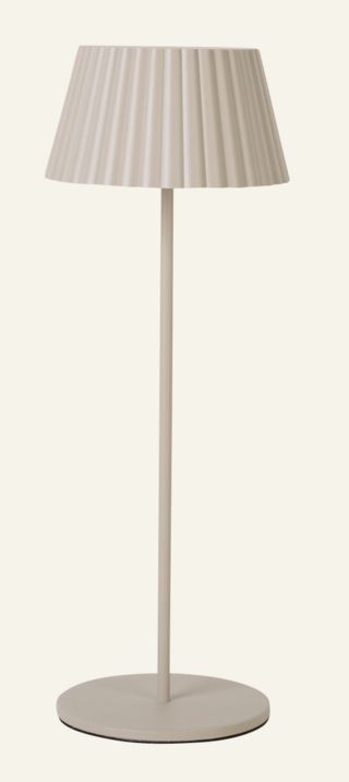Nymera LED-pöytälamppu beige
