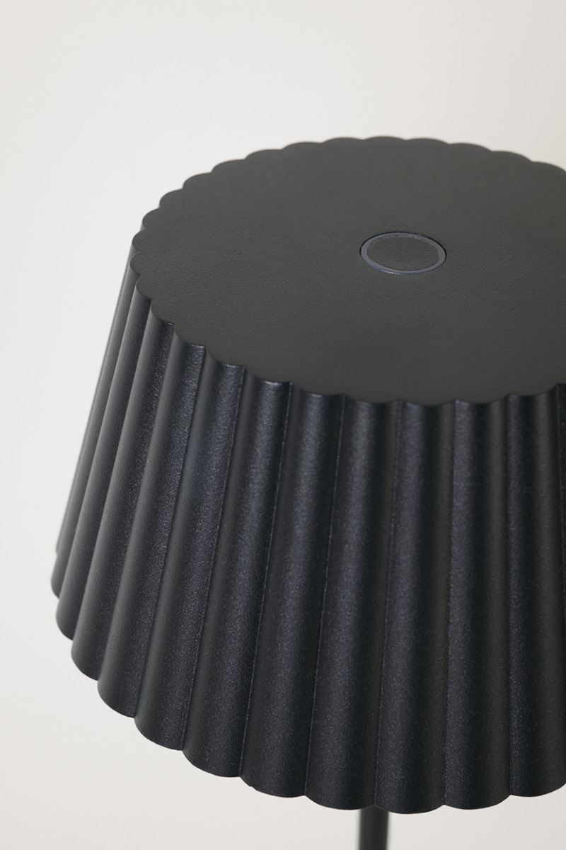 Ladattava pöytävalaisin musta - 4