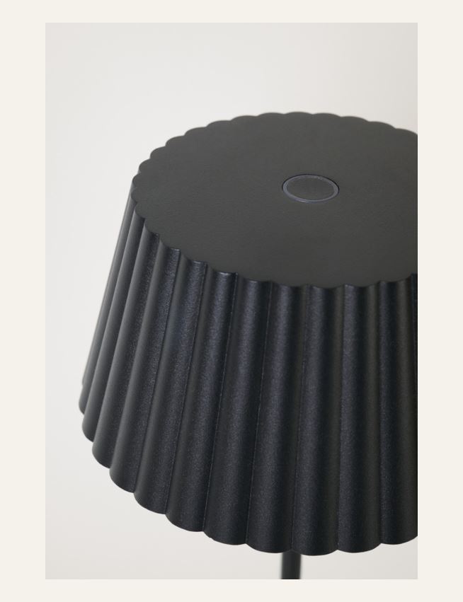 Ladattava pöytävalaisin musta - 4