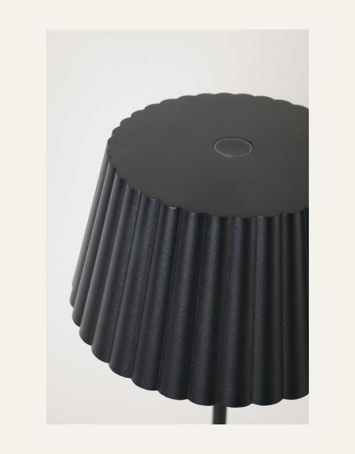 Ladattava pöytävalaisin musta - 4