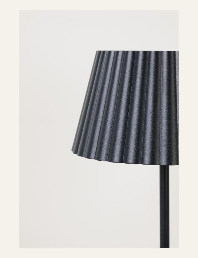 Ladattava pöytävalaisin musta - 5