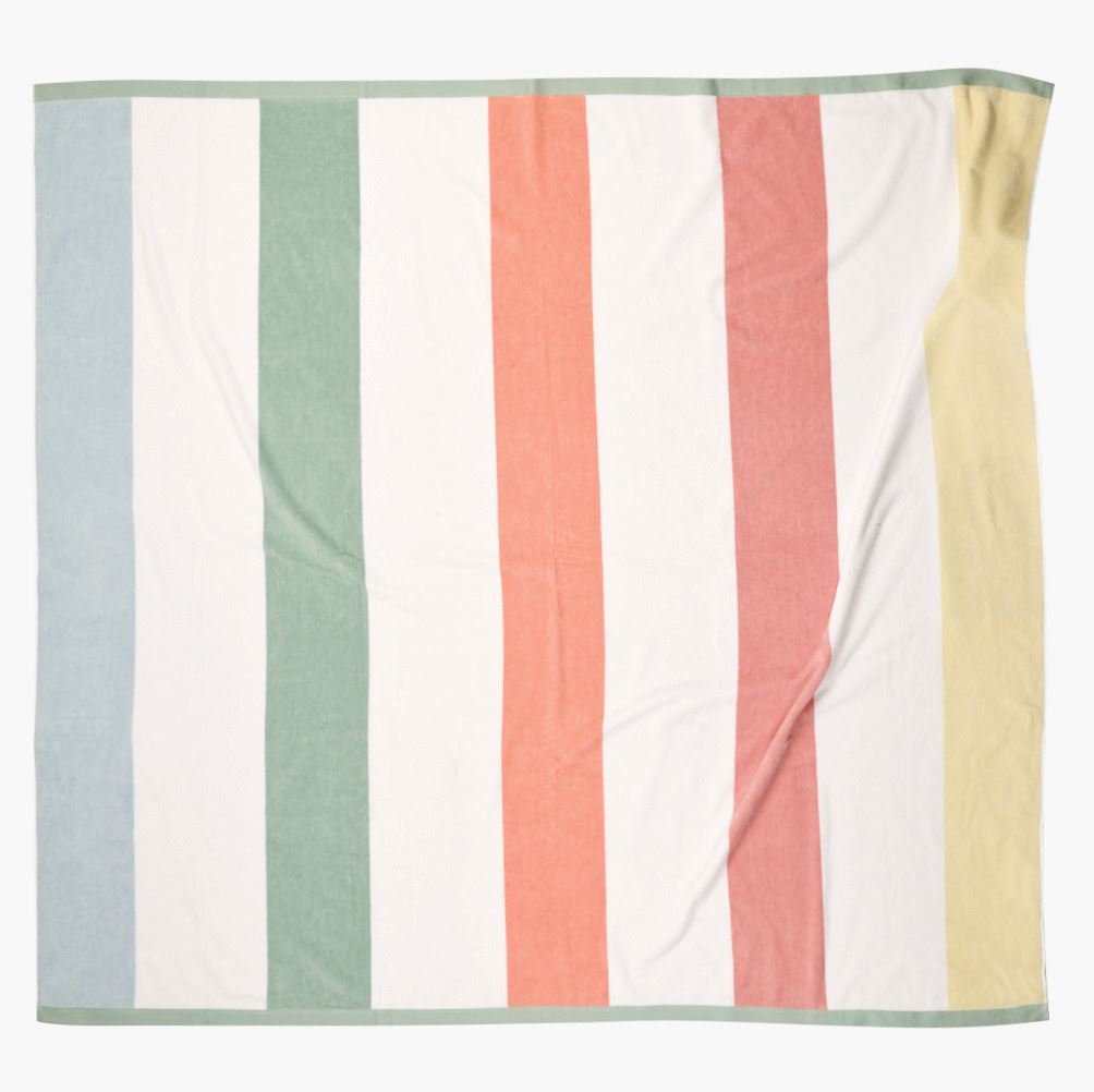 Kylpypyyhe moniväri/keltainen - 200x180 cm moniväri/keltainen - 1