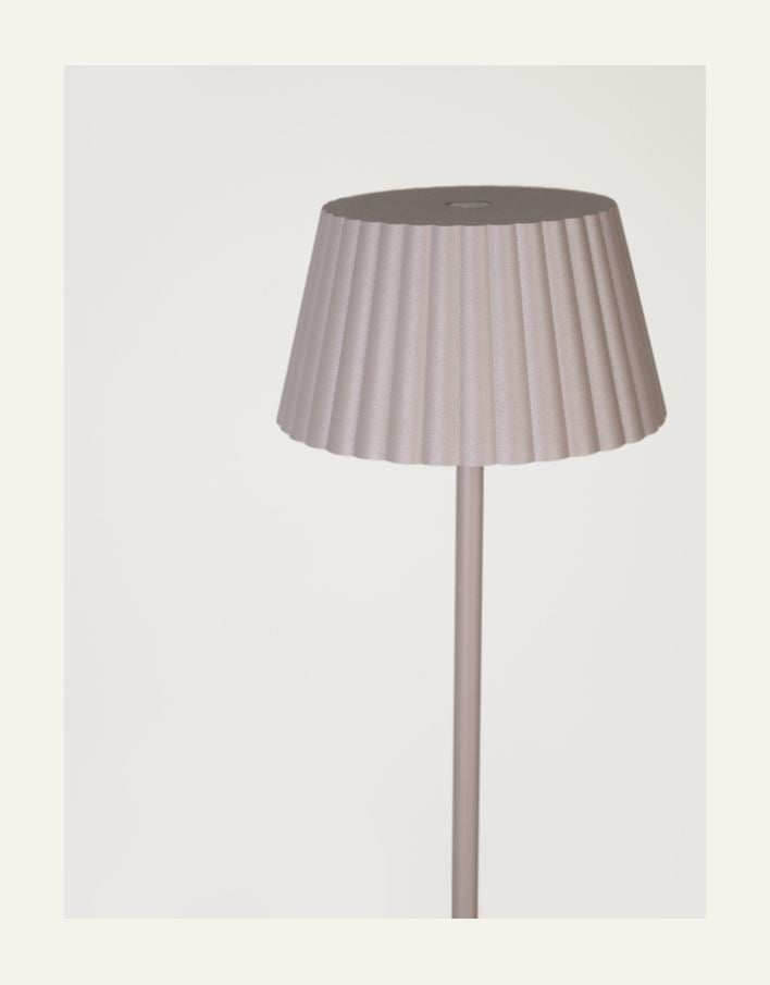 Ladattava lattiavalaisin harmaanruskea - 2