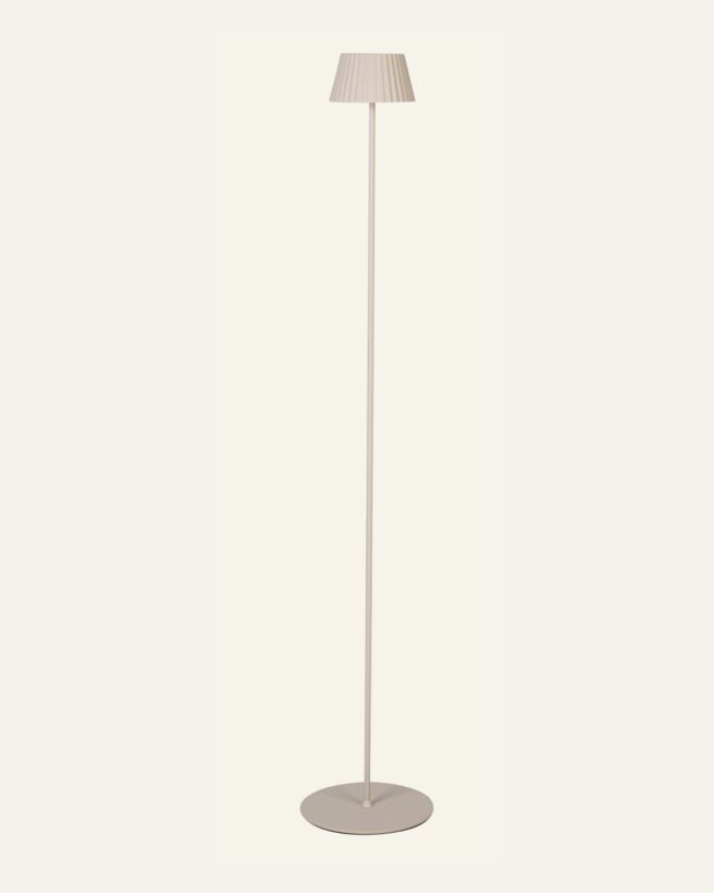 Ladattava lattiavalaisin beige - 122 cm ø13,5 beige - 1