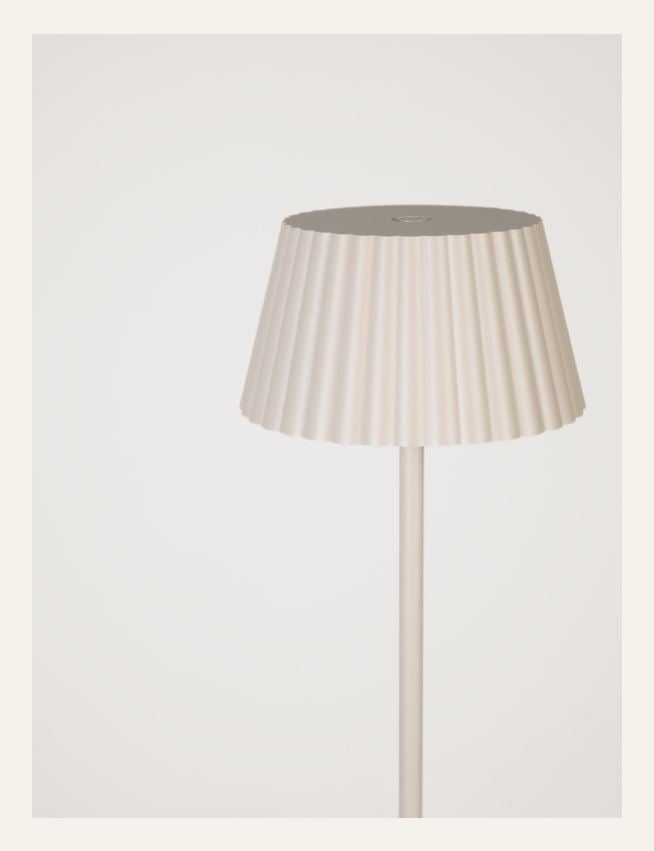 Ladattava lattiavalaisin beige - 2