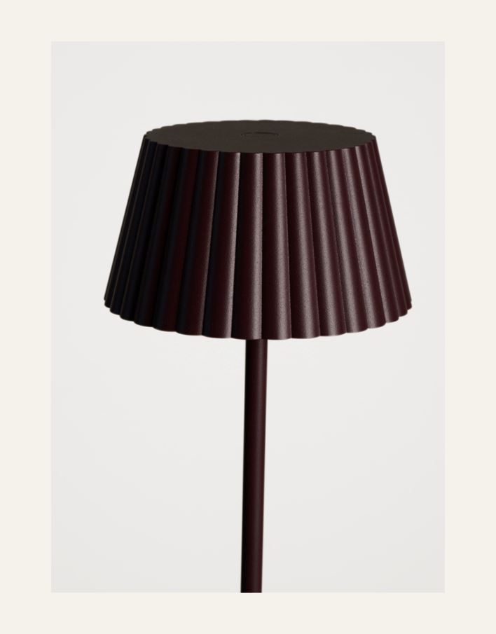 Ladattava lattiavalaisin viininpunainen - 2