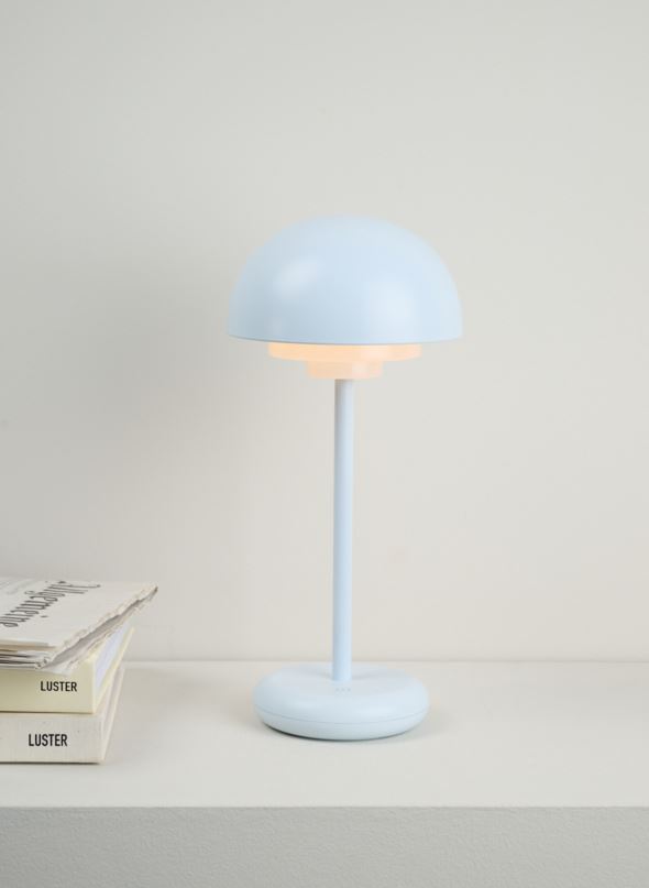 Ladattava pöytävalaisin vaaleansininen - 2