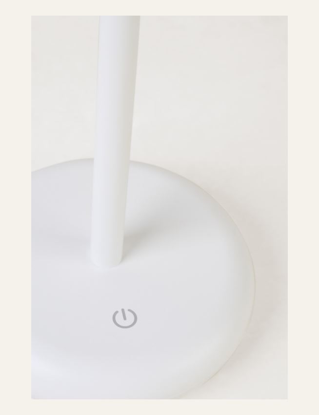 Ladattava pöytävalaisin valkoinen - 3