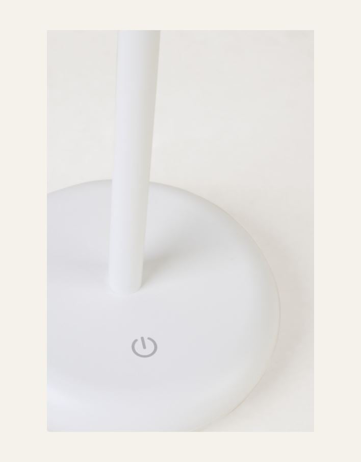 Ladattava pöytävalaisin valkoinen - 3