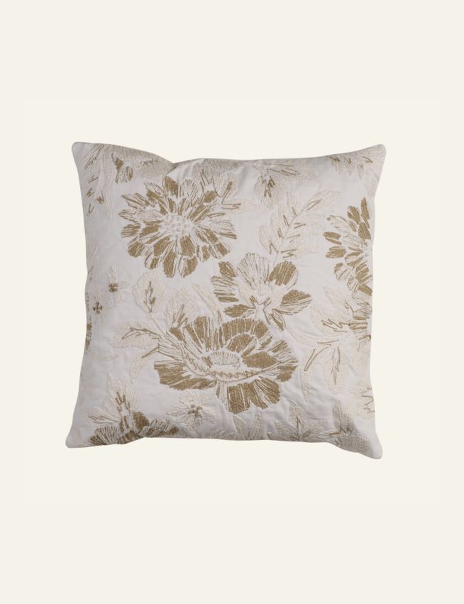 Koristetyynynpäällinen beige - 2