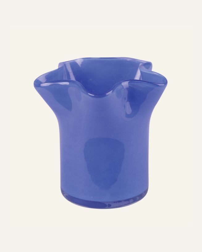 Kynttilälyhty sininen - 12x12x11,5 cm sininen - 1