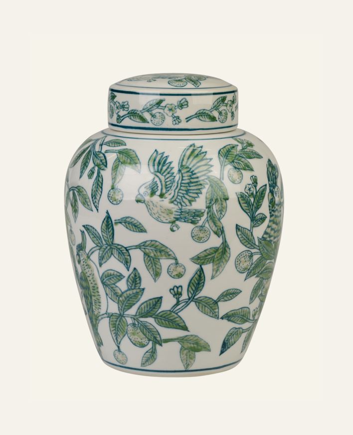 Koristeruukku moniväri/vihreä - 15x15x20 cm moniväri/vihreä - 1