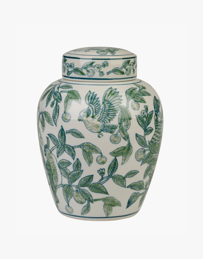 Koristeruukku moniväri/vihreä - 15x15x20 cm moniväri/vihreä - 1