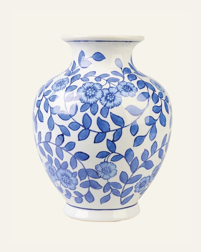 Maljakko moniväri/sininen - 19x19x24,7 cm moniväri/sininen - 1