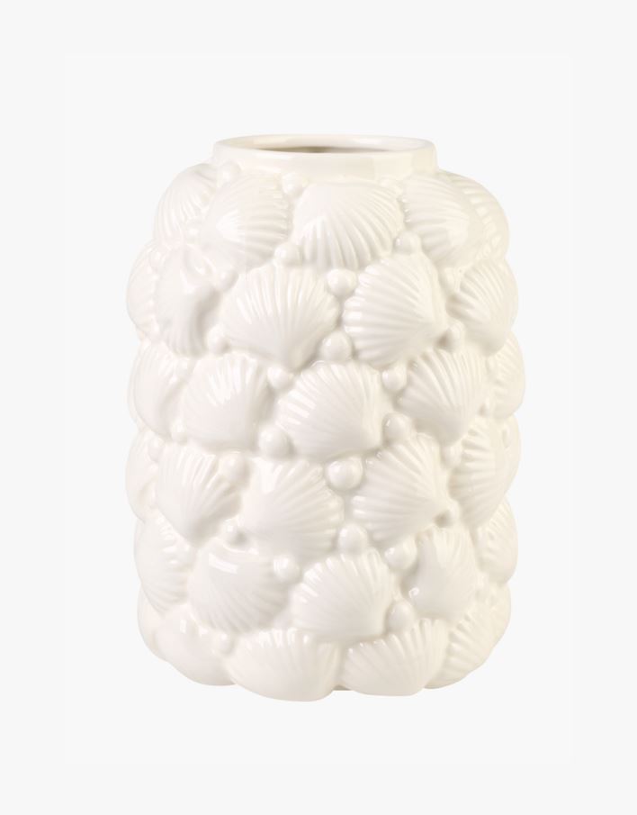 Maljakko valkoinen - 15,7x15,7x20,8 cm valkoinen - 1