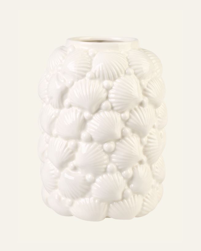 Maljakko valkoinen - 15,7x15,7x20,8 cm valkoinen - 1